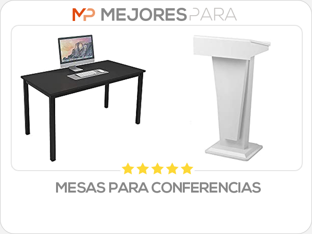 mesas para conferencias