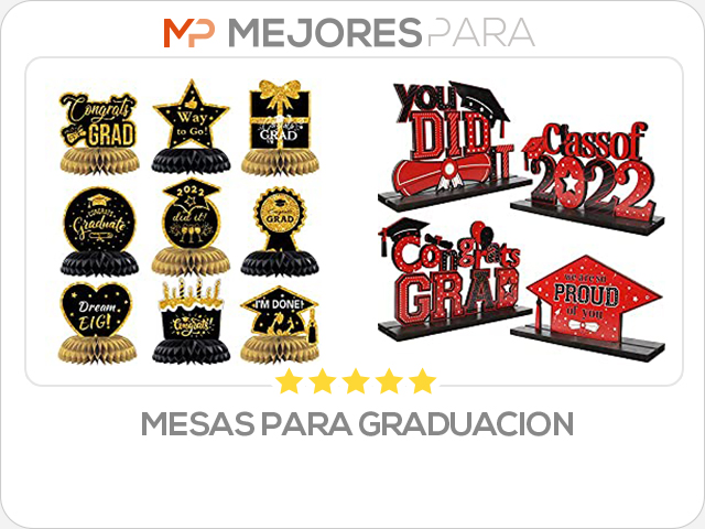 mesas para graduacion