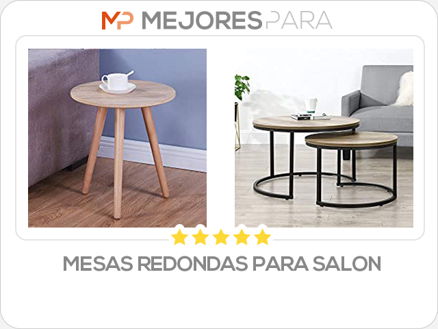 mesas redondas para salon