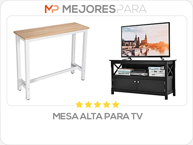 mesa alta para tv