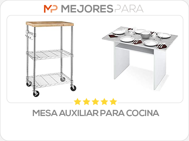 mesa auxiliar para cocina