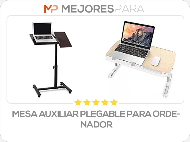 mesa auxiliar plegable para ordenador