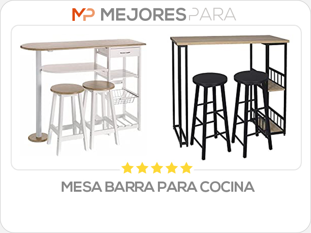 mesa barra para cocina