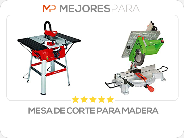 mesa de corte para madera