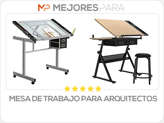 mesa de trabajo para arquitectos