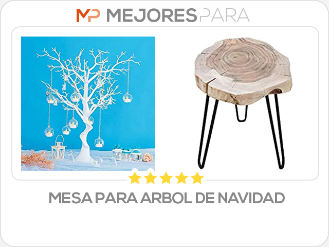 mesa para arbol de navidad