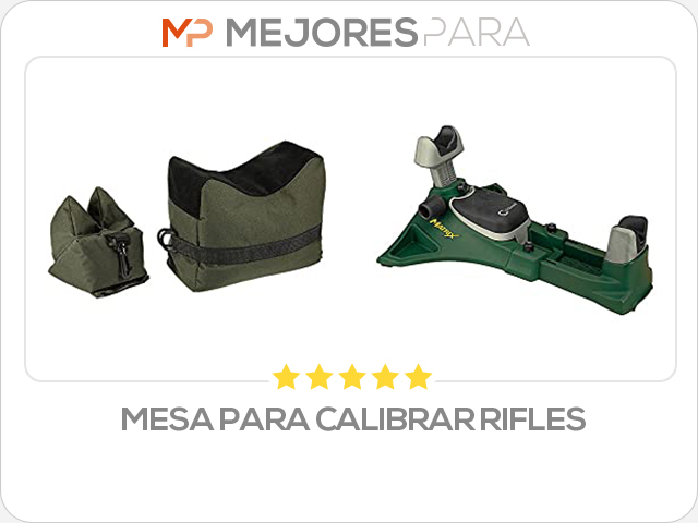 mesa para calibrar rifles