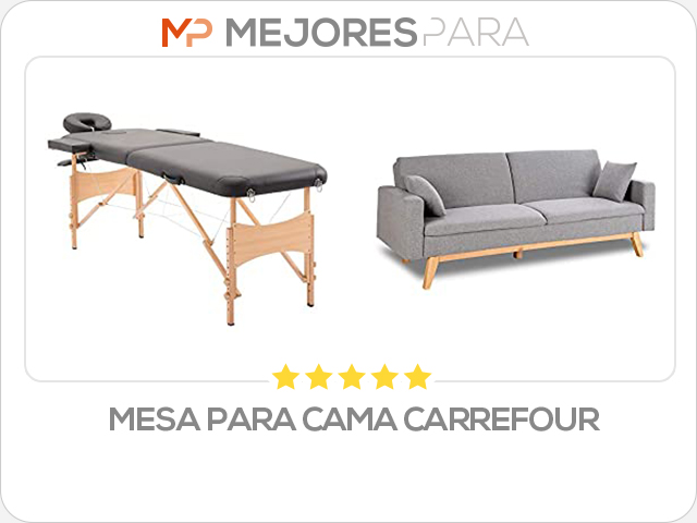 mesa para cama carrefour