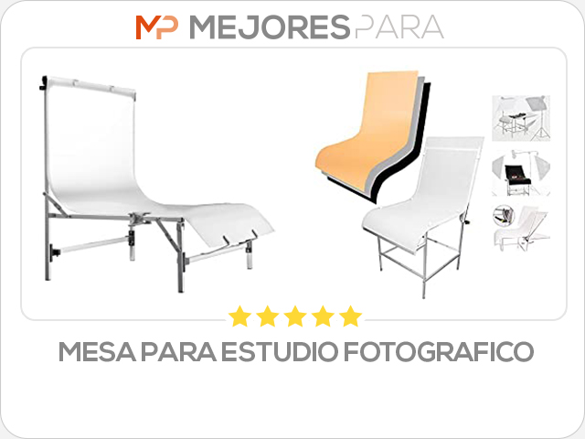 mesa para estudio fotografico