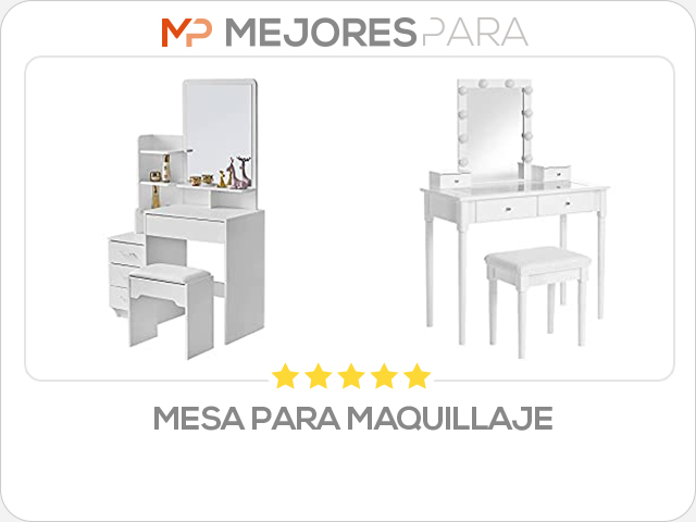 mesa para maquillaje