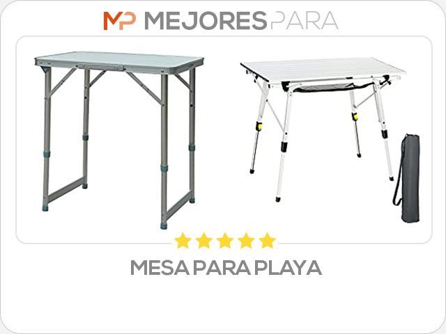 mesa para playa