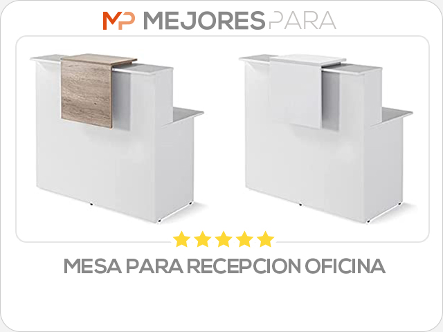 mesa para recepcion oficina