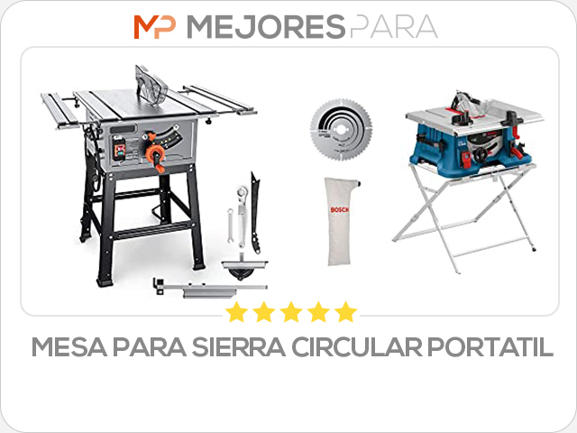 mesa para sierra circular portatil