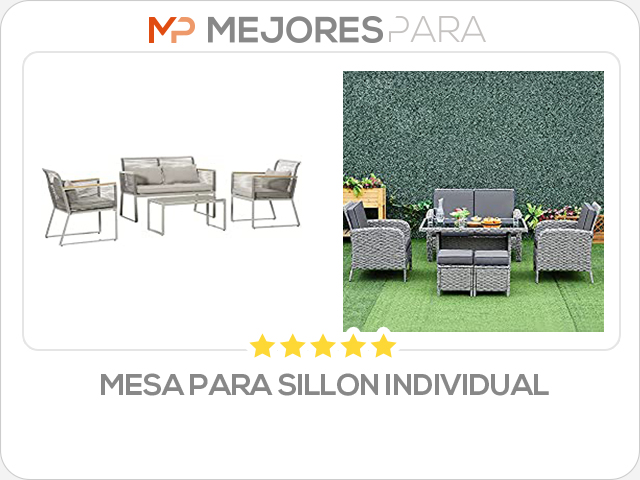 mesa para sillon individual