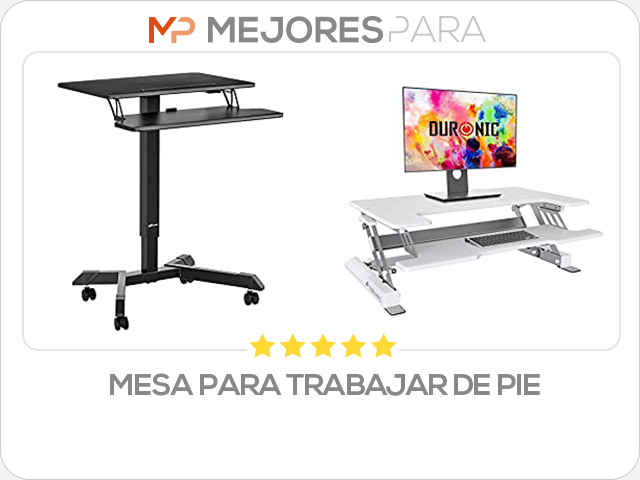 mesa para trabajar de pie