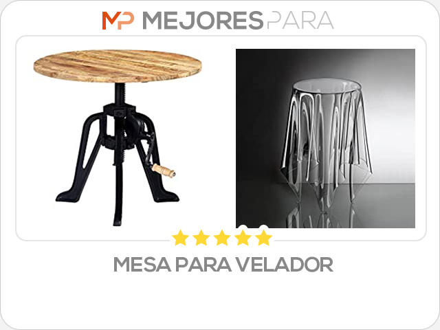 mesa para velador