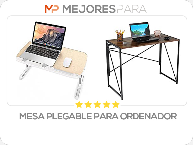 mesa plegable para ordenador