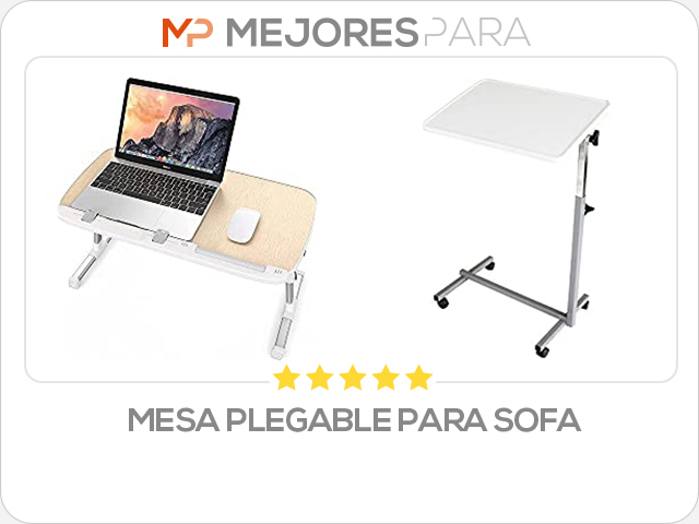 mesa plegable para sofa