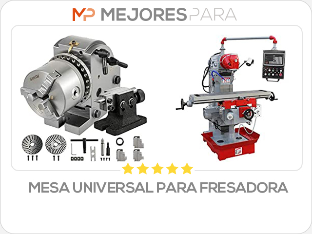 mesa universal para fresadora