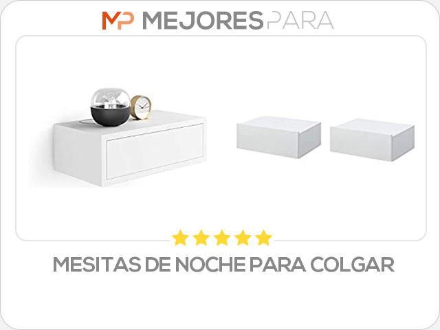 mesitas de noche para colgar