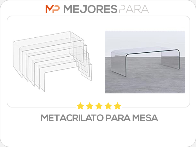 metacrilato para mesa