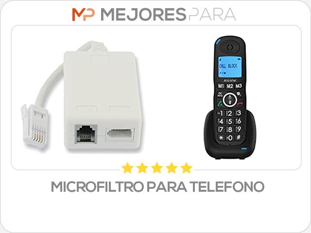 microfiltro para telefono