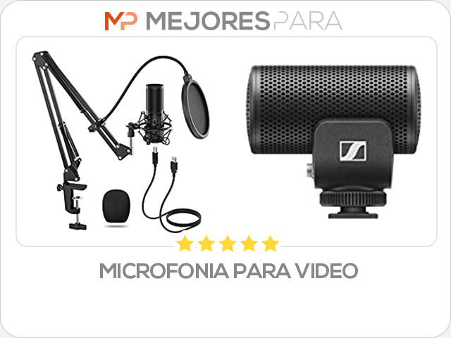 microfonia para video