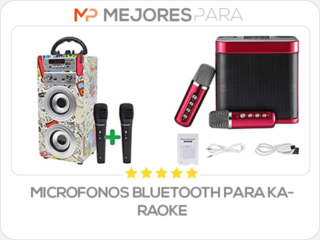 microfonos bluetooth para karaoke