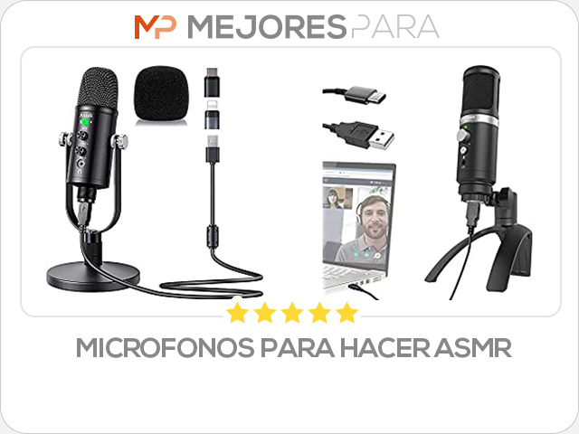 microfonos para hacer asmr