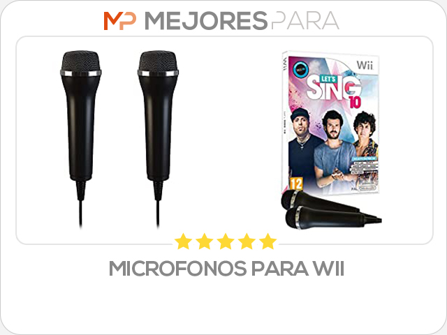 microfonos para wii