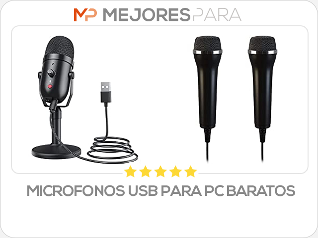 microfonos usb para pc baratos