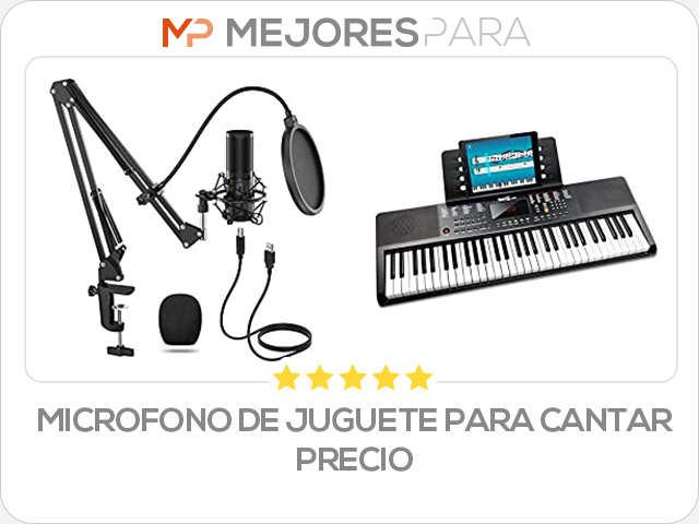 microfono de juguete para cantar precio