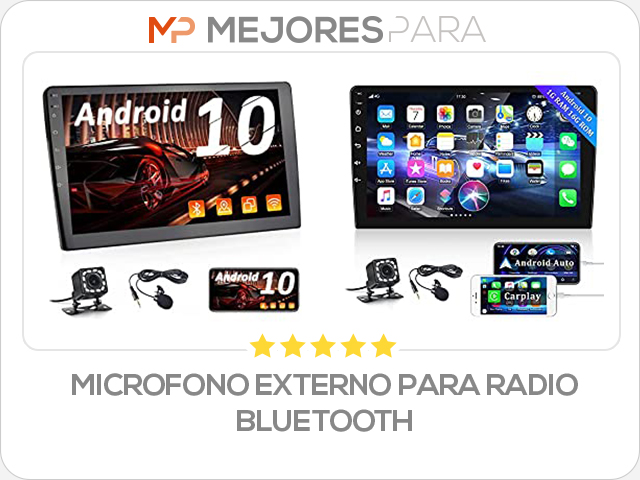 microfono externo para radio bluetooth