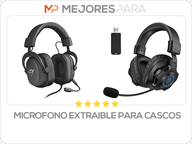 microfono extraible para cascos