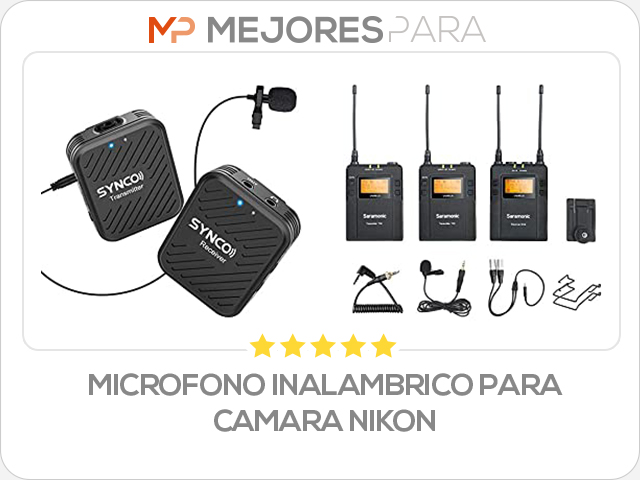 microfono inalambrico para camara nikon