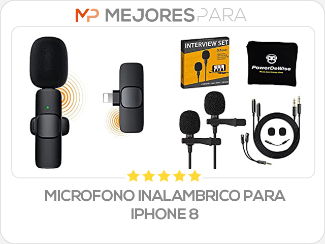 microfono inalambrico para iphone 8