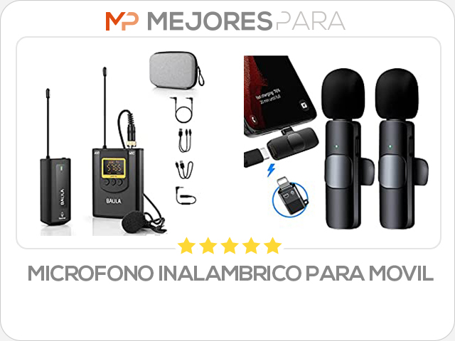 microfono inalambrico para movil