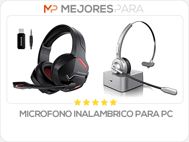 microfono inalambrico para pc