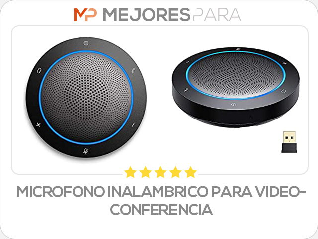 microfono inalambrico para videoconferencia