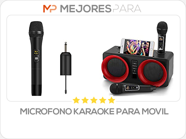 microfono karaoke para movil