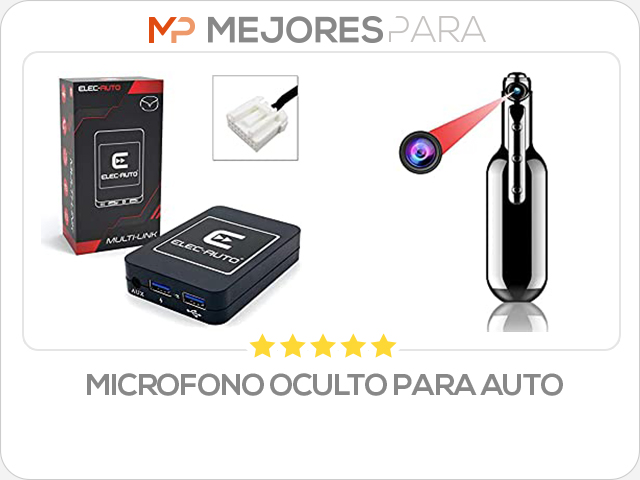 microfono oculto para auto