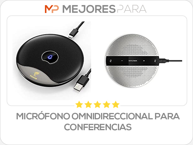 micrófono omnidireccional para conferencias