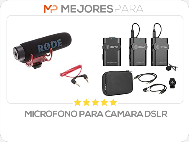 microfono para camara dslr