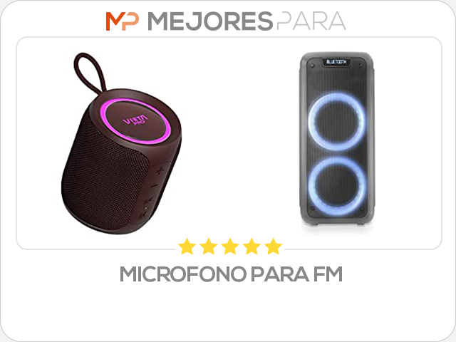 microfono para fm