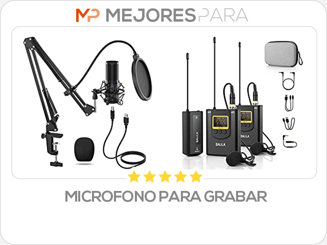 microfono para grabar