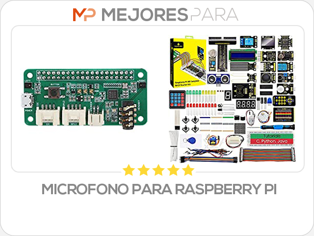 microfono para raspberry pi