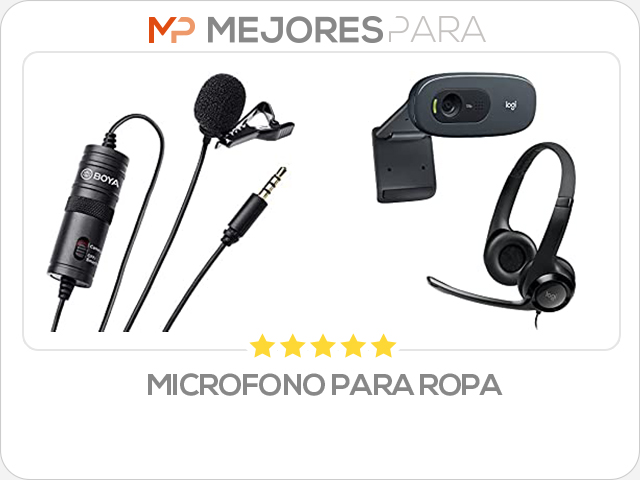 microfono para ropa