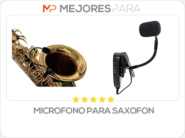 microfono para saxofon