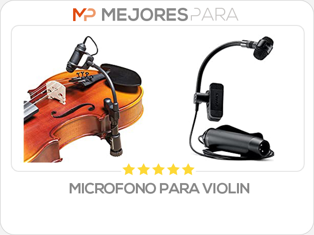 microfono para violin