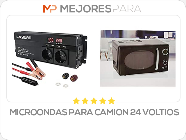 microondas para camion 24 voltios